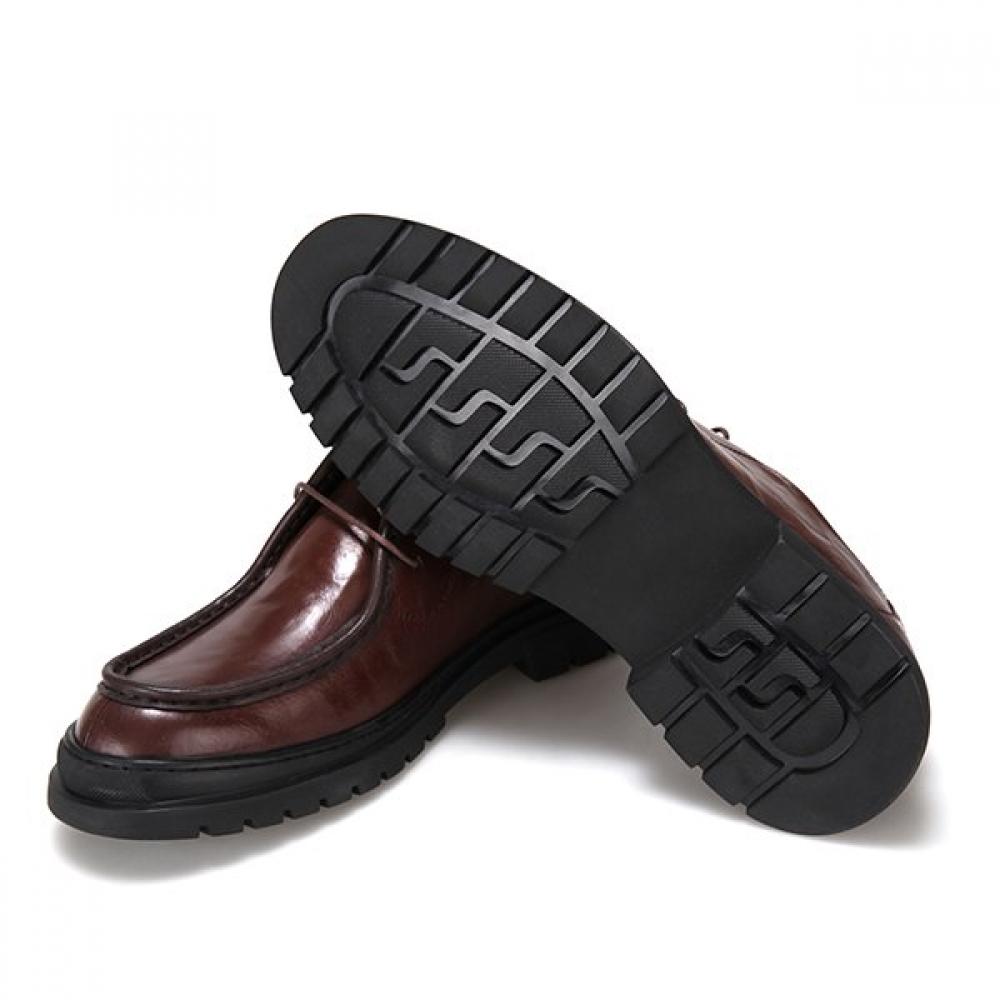 BARBARA Leather BaSic 3cm Men S Derby Loafer Bmh105br