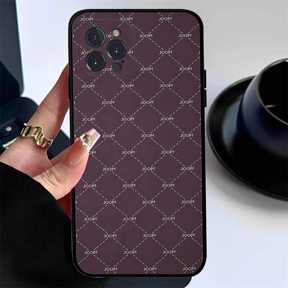 J-Joops Logo For IPhone 17 16 15 14 13 12 11 Pro Max 13 17Air Shockproof Soft Phone Cases Coque