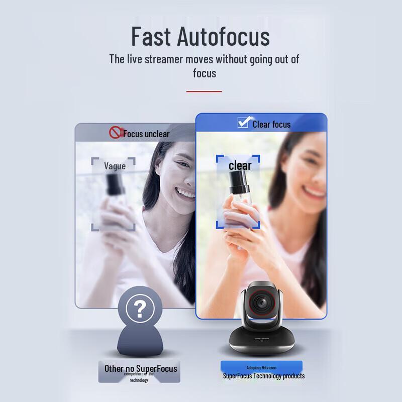 Hikvision 1080P PTZ USB Camera for Live Streaming & Conferencing (CN version)