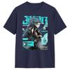 Wuthering Waves Characters Tshirt Summer Jiyan Pure Cotton Tshirts For Male Harajuku Casual Tee Shirt Short Sleeve Top Tees
