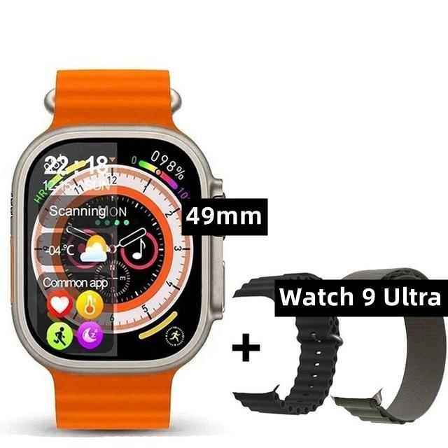 Gps Smartwatch 49mm Ultra 9 Połączenie Bluetooth Nfc Kompas Śledzenie Trasy Ip68 Smartwatch Microwear U9 Ultra Smart Watch Dla Mężczyzn Kobiet