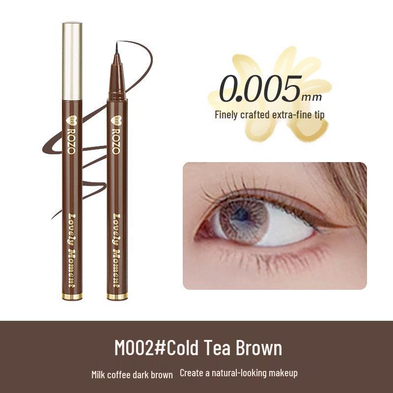

ROZO Ultra-Fine Long-lasting Waterproof Eyeliner Pen - Quick-Drying & Smudgeproof.