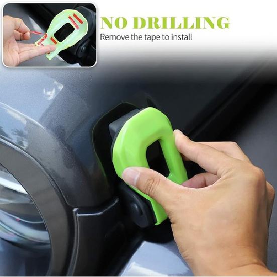 Engine Hood Lock Latches Catch Brackets Decor Cover for Jeep Wrangler JL JT 18+