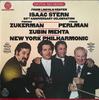 LP Record ISAAC STERN, PINCHAS ZUKERMAN, ITZH - From Lincoln Center Isaac Stern 60t IM36692 CBS MASTERWORKS 1981 US Classical Used