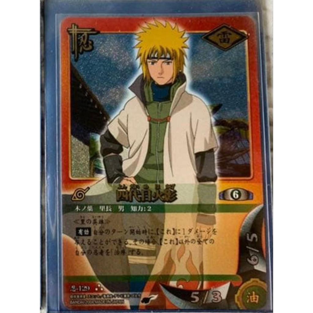 Used NARUTO Card Game Shinobi-129 Fourth Hokage Minato Namikaze
