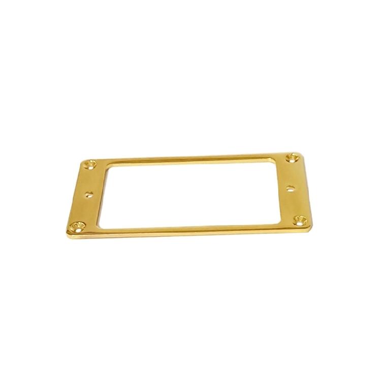 2PCS Guitar Humbucker Pickup Frames Easy Installation Mounting Rings with Screws Replacement Pickup Rings Metal Texture