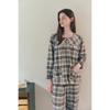 Black Label Cotton CaShmere Check Women S pajamaS Vpa4563w