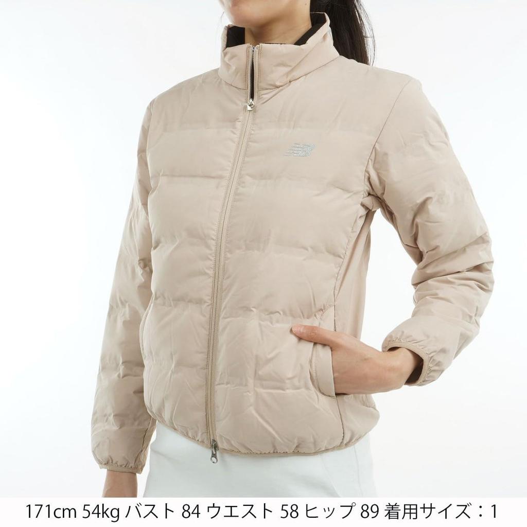 Golf Down Blouson Heat 2 [New Balance] (Water Repellent, Windproof, Retention) / Women's / 012-4220503 041_Beige [L]