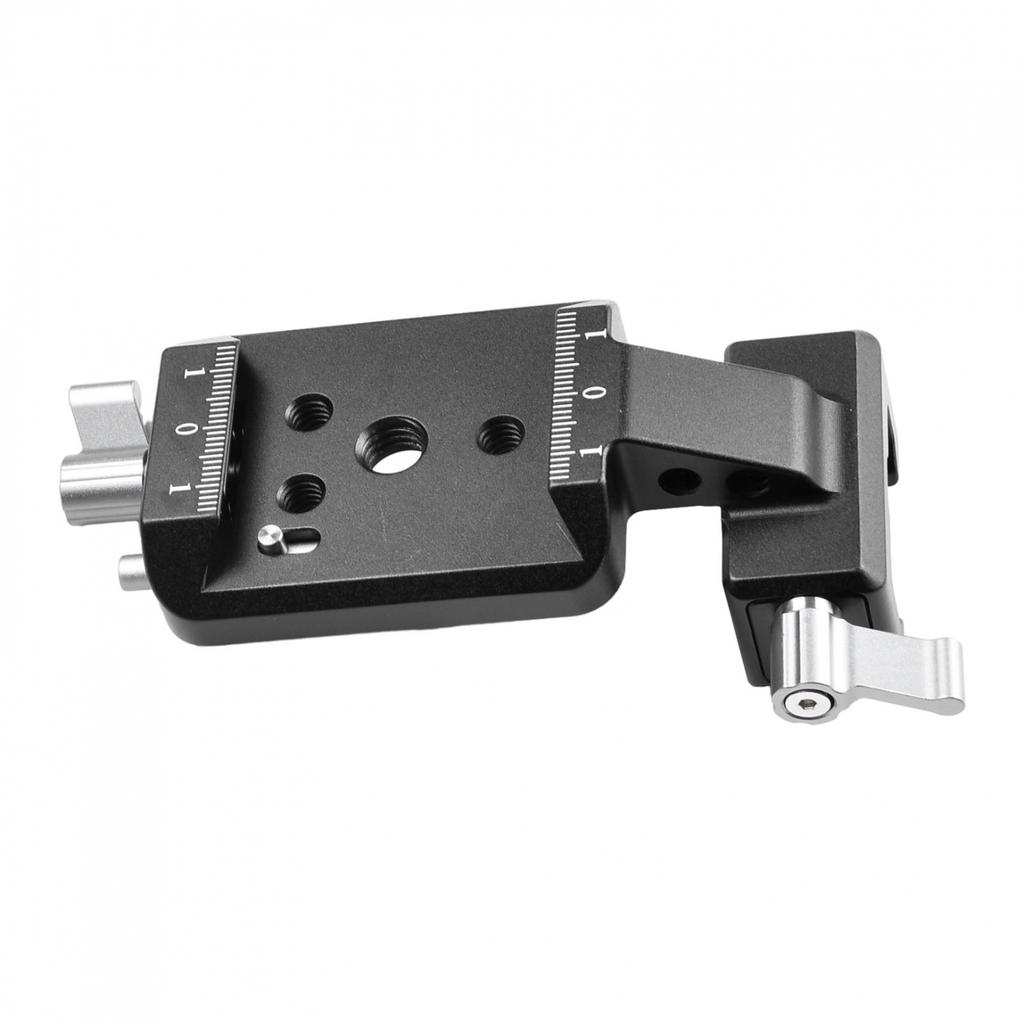 Rail Clamp Mounting Plate Cold Shoe 1/4 3/8l Adapter for DJI R-S 2 R-SC 2 R-S 3
