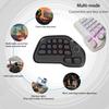 17 Key Hot Swappable Mechanical Number Pad with VIA Programmability USB wireds Connection and RGBs Backlit PBT Keycaps for Laptop PC