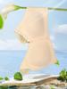 Soft Cotton Cup In The Elderly Underwear Women's Front Zip Fixed Cup Without Steel Ring Vest Type Large Size Bra