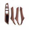 Carbon Fiber Inner Handle for F10 F11 F18 BMW 5 Series Armrest Pull Trim Cover 7 Pcs Set 51417225875 51417261933 51417225879