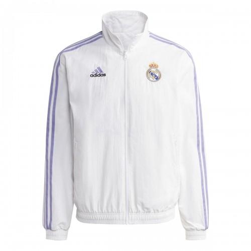 Adidas Mens Real Madrid 2022/23 Reversible Anthem Jacket