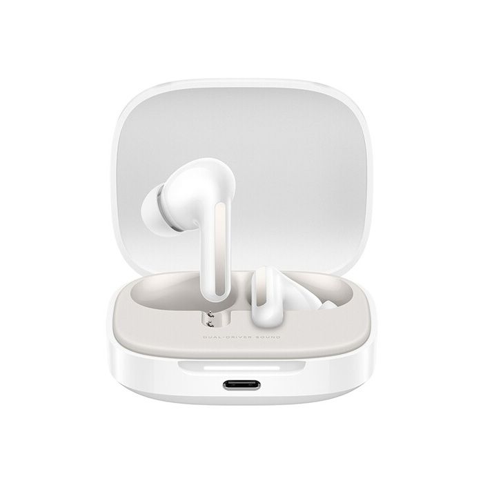 Écouteurs Bluetooth - Redmi - Buds 6 - Réduction Active Du Bruit - Autonomie 42 Heures - Intra-auriculaires
