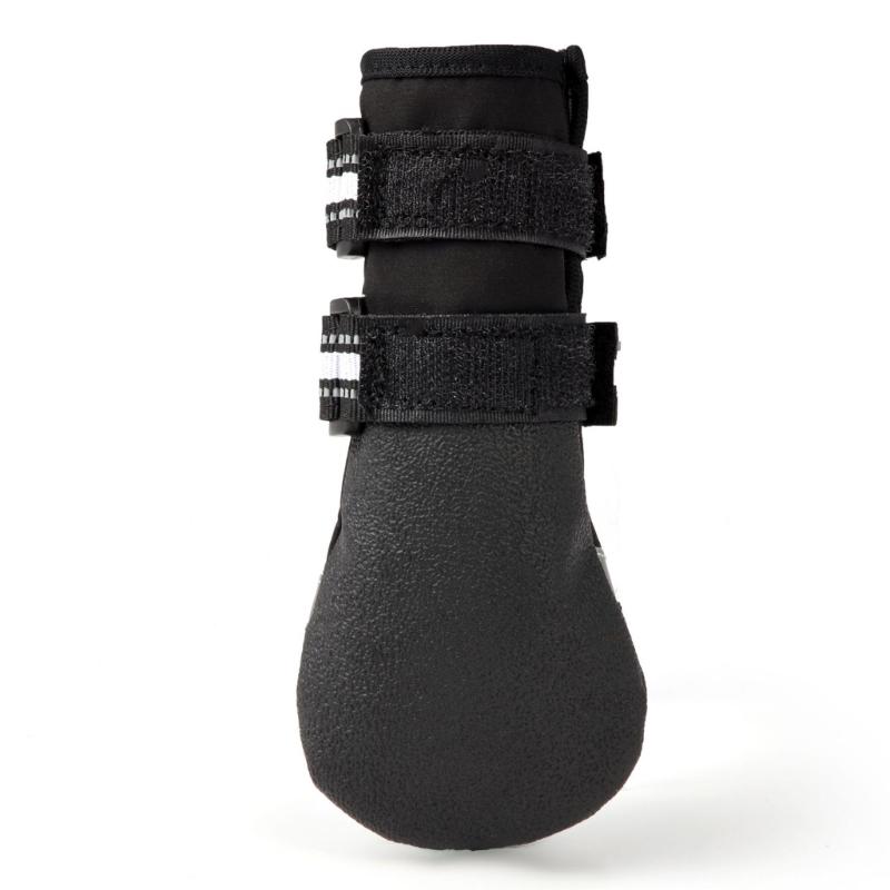 2 Pair Dog Shoes Protective Thick Grip Dogs Feet Cover Socks with Adjustable Sticker for Outdoor Prevents Sliding