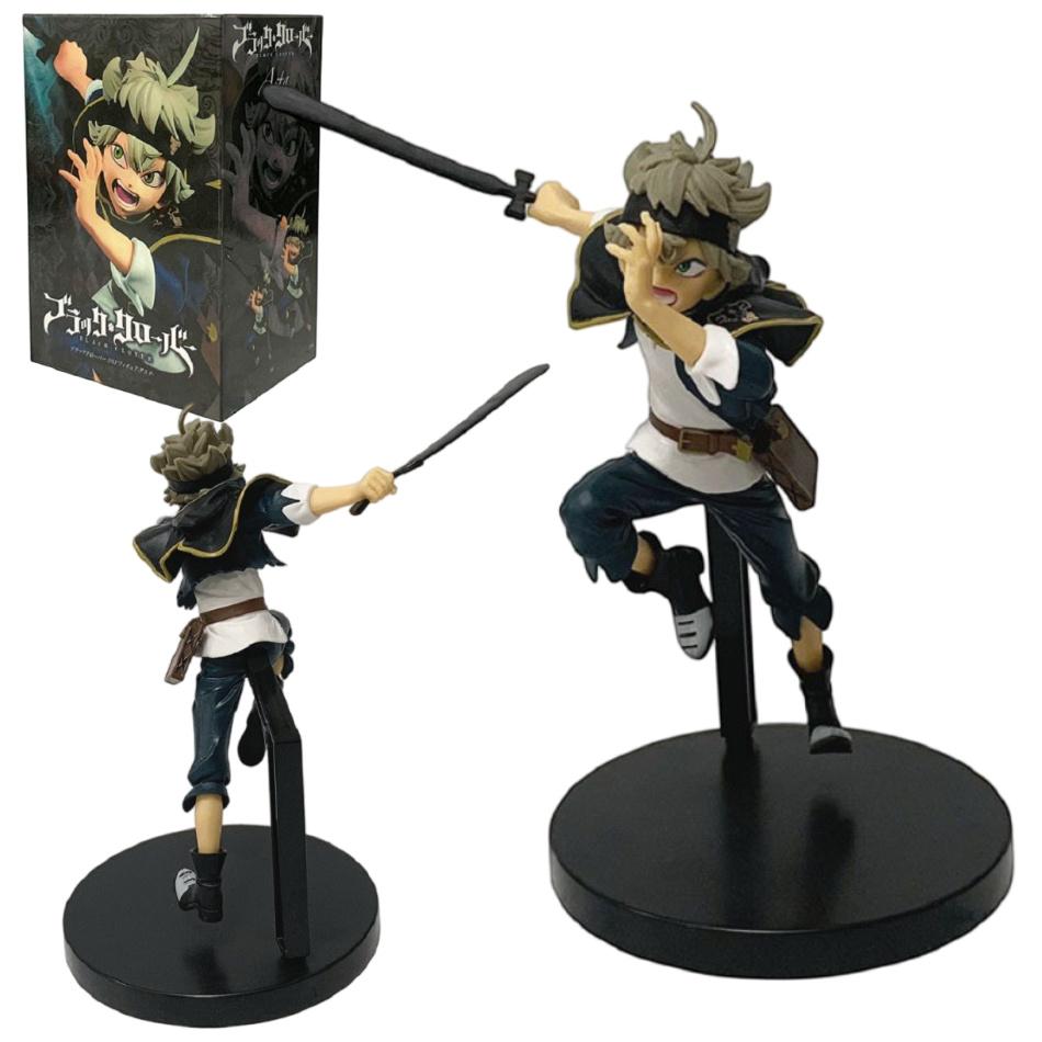 Anime Black Clover Asta Figure Battle Pose Pvc Model Collectible Statue Desktop Ornament Birthday Gift For Anime Fans
