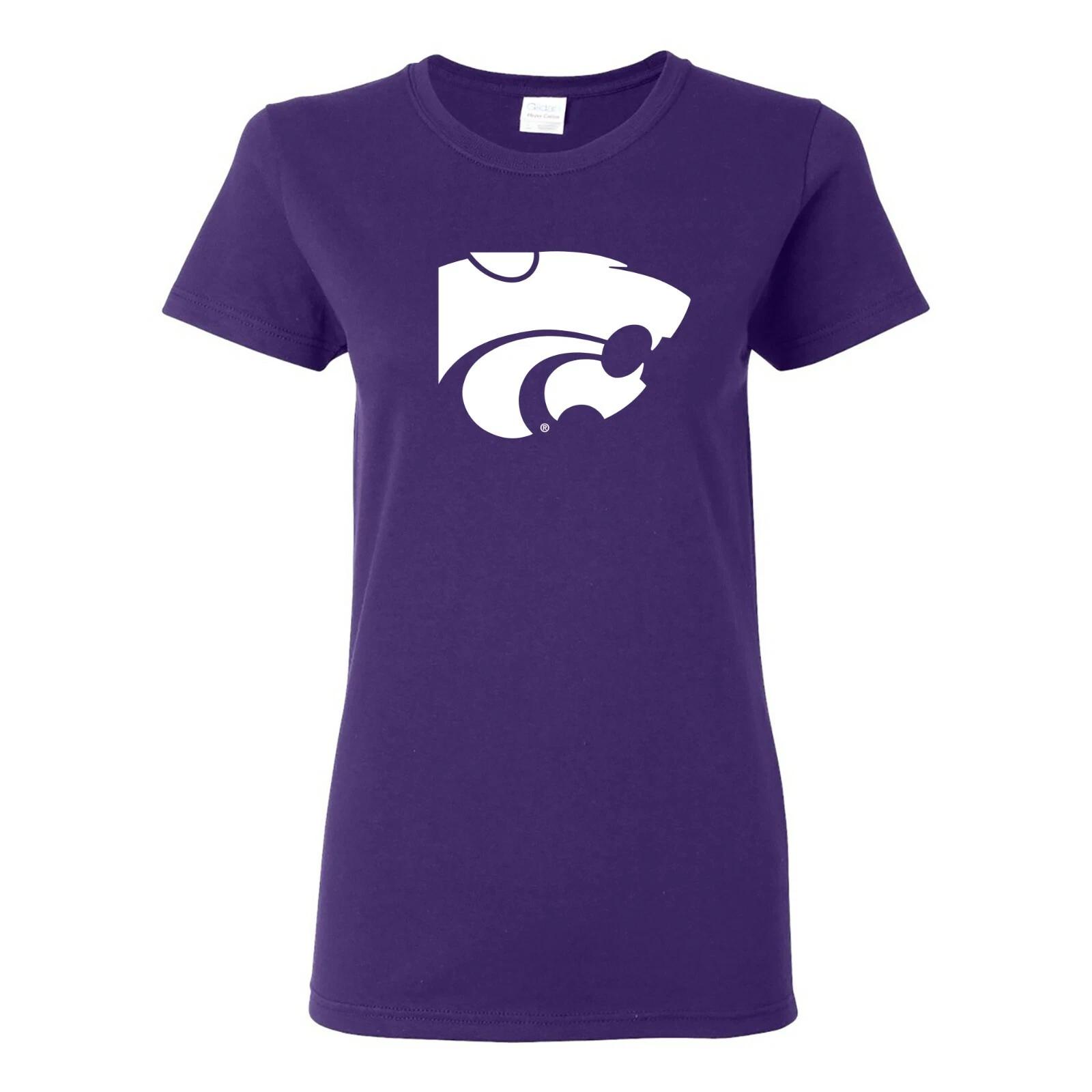 Kansas State Wildcats Primary Logo Women s T Shirt M
