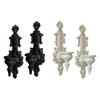 2 Pieces Candlestick Candle Holder Versatile Decorative Iron Ornament for Parties Anniversary Fireplace Living Room Tabletop