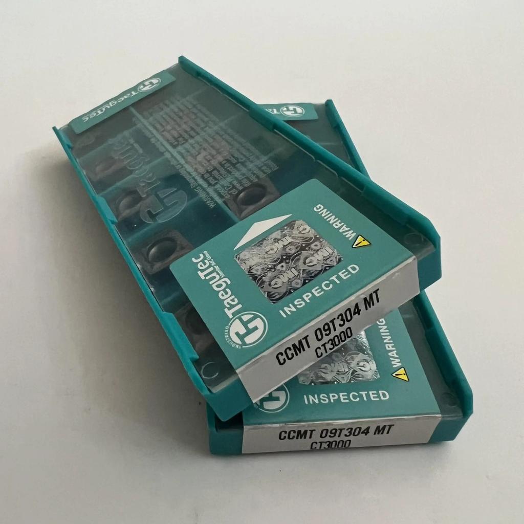 TaeguTec / CCMT09T304MT CT3000 /Original genuine CNC alloy blade 10 PCS
