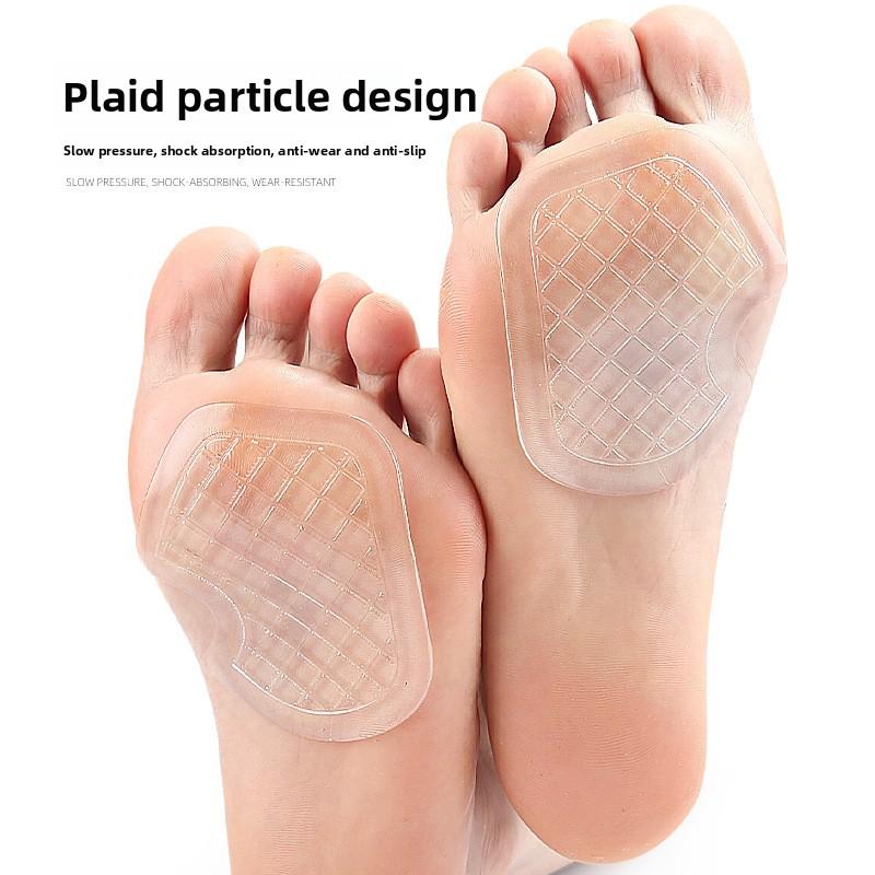 GEL Forefoot Pad High Heels Anti-wear and Anti-pain Forefoot Half Size Pad Foot Metatarsal Soft Shock Absorber Dancer Foot Pad