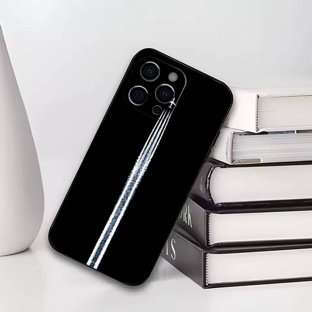 

Minimal Airplane Wanderlust Travel Phone Case For iPhone17,16,15,14,13,12,11 Plus,Pro Others Soft Black Cover iPhone12PROMAX