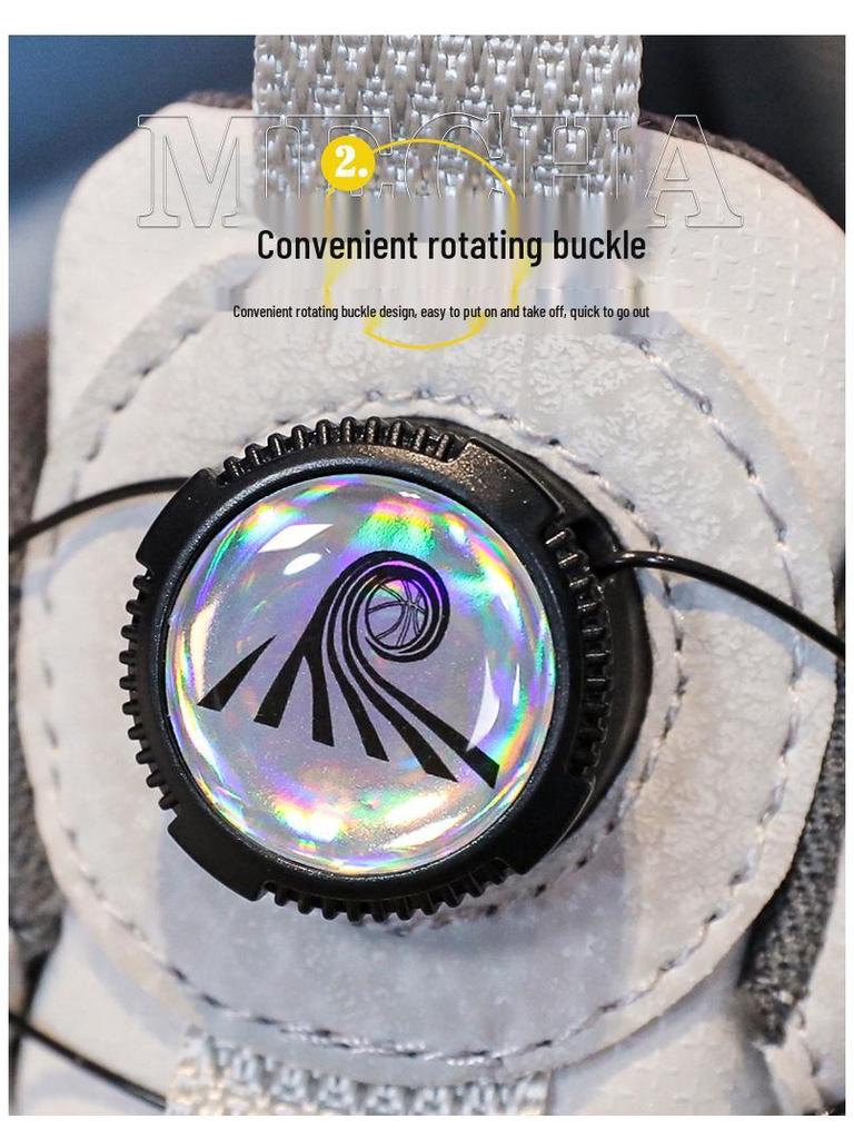 Boys' Breathable Mesh Basketball Shoes - Autumn 2024 New Running Shoes for Primary School Students