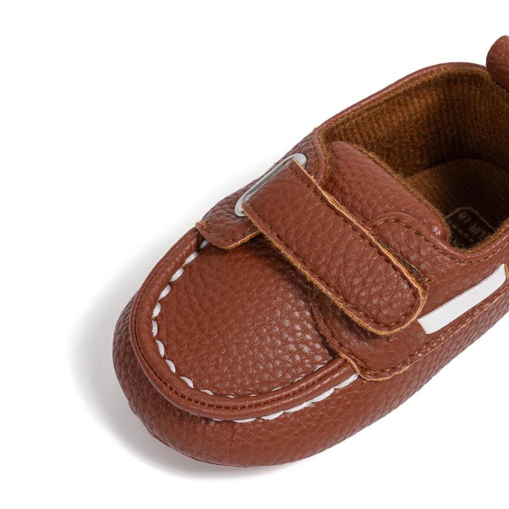 PU Soft Sole Non-Slip Baby Walking Shoes for 0-1 Year Olds - Spring & Autumn