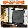 Auto Car Window Sun Shade Cover Roller Side Rear Visor Protector Cover 2 Pack