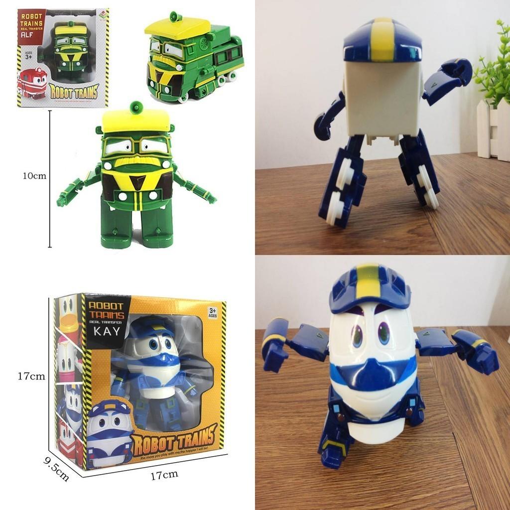 Robot Trenleri Rt Kay Dönüşen Tren Figürü Kore Animasyon Oyuncak Çocuklar İçin