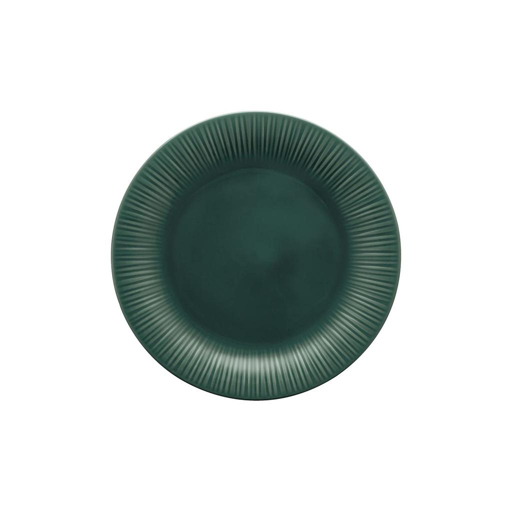 Noritake 17cm Coniferous Teal Plate, Microwave and Dishwasher Safe, Teal Fine Porcelain (White), 1725L/90012