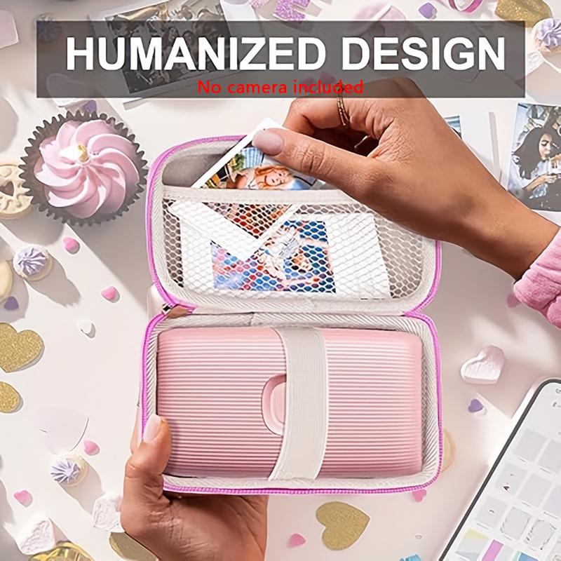1pc for Mini EVO Link 2 Liplay 25 26 90 70 50 Instant Camera Hard Protective Case EVA Carrying Bag with Inner Storage Bag