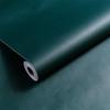 Dark Green Waterproof Self-Adhesive Wallpaper - 10m, Solid Color for Bedroom & Living Room Renovation
