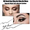 2-in-1-selbstklebender Wimpern-Eyeliner-Stift, langlebig, kein Kleber, nicht magnetisch, schnell trocknend, für Wimpern, Eyeliner-Stift