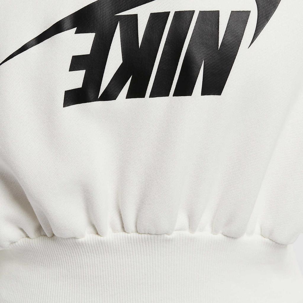 Nike Sportswear Women's Oversized Cropped French Terry Pullover Hoodie FV7778-133