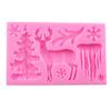 Christmas Series DIY Handmade 3D Christmas Mold Chocolate Mold Cake Decoration Decorative Mould