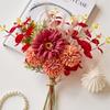 Estilo Europeo Flor Artificial Eucalipto Diente de León Peonía Hortensia Rosa Rosa de Boda Seda Arte Floral Accesorios de Fotografía Flores Simuladas