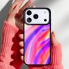 Neon Marble Art Phone Case for iPhone 17 Air 16e 15 14 13 Pro Max Back Cover for 12 11 Pro Coque