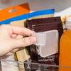 4Pcs Retractable Refrigerator Divider Clip Extendable Fridge Separator