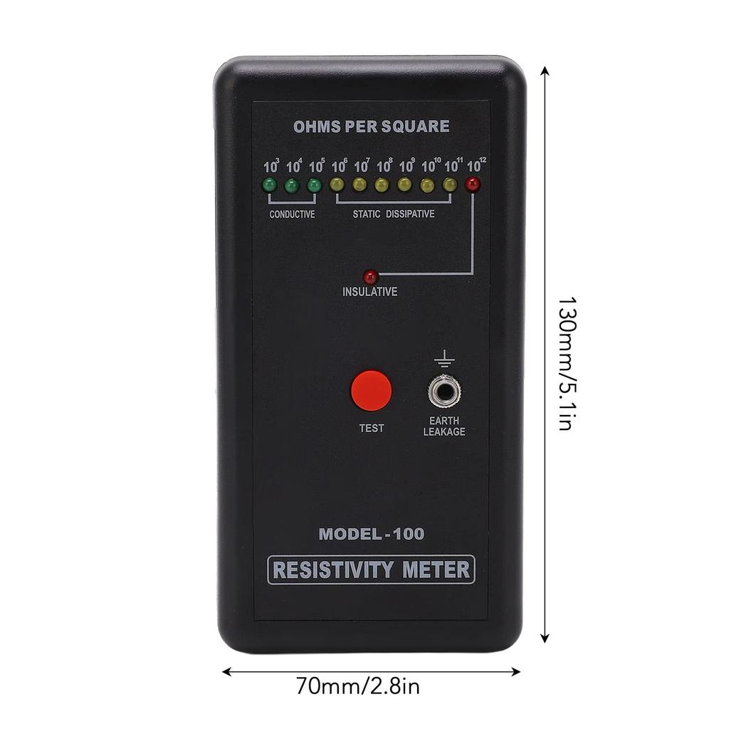 Resistance Surface Resistance Static Electricity Resistance Resistance Smart Multimeter Meter, Meter, Self-Calibration, Anti-Static, Tester,