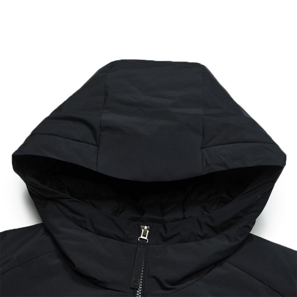 New FILA WHITE Down Jackets Men's Jet Black F11M543903FBK