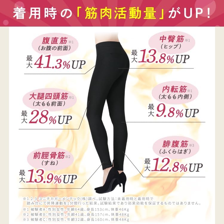 Compression Front Complete with One Just Like Compression Compression Legging Compression Legging Increase Calorie Consumption Lower Body Winter [Bell