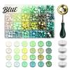 Wedding Invitation Tools And Candles Kit Beads with Wax Seal Melting Spoon Set Gift for Craft Lovers Stamp DIY