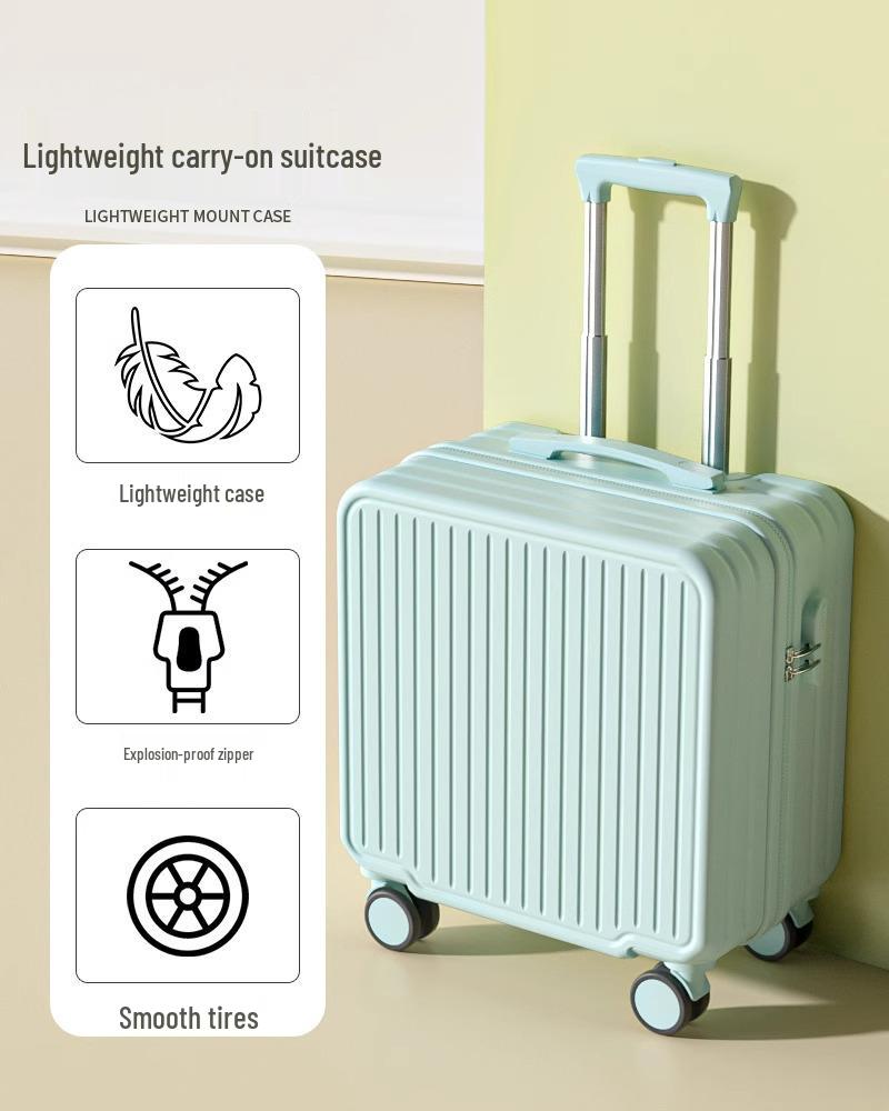 Valiză multifuncțională de 18 inch pentru fete, de cabină, cu încuietoare TSA și spațiu de depozitare de 20 inch