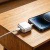 Portable Power Bank Splitter with Automatic Full Charge Detection USB Type-C Connector External Battery Charger for Mobile Devices
