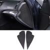For 2007-2013 Infiniti G25 G35 G37 Soft Carbon Fiber Central Control Gear Shift Air Outlet Frame Panel Sticker Car Accessories