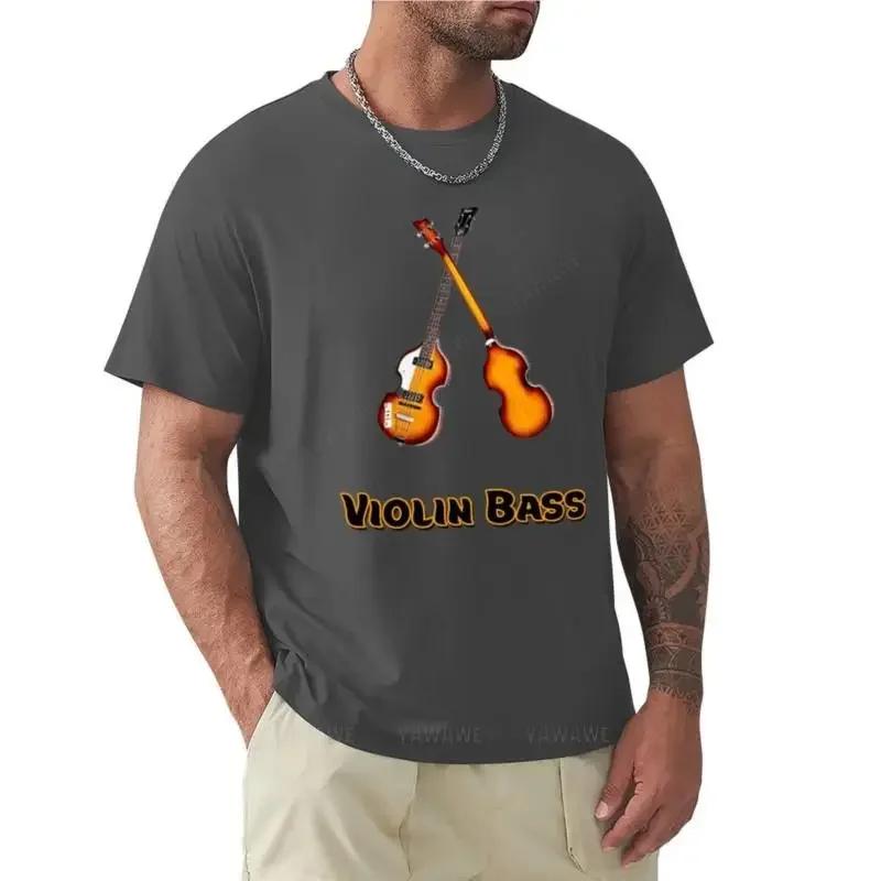 Hofner Violine B - Musikinstrumente T-Shirt Hippie Kleidung Neue Edition T-Shirt Herren T-Shirts Jungen T-Shirt O-Ausschnitt Tops