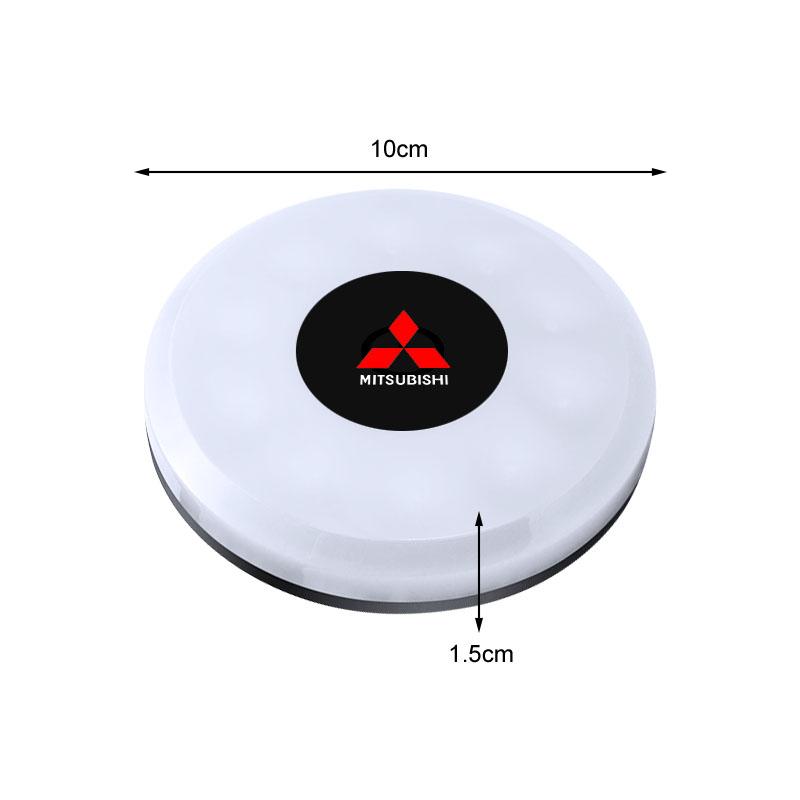 LED Touch Light Wireless Car Interior Lighting Auto Roof Ceiling Reading Lamp For Mitsubishi ASX I200 Outlander Pajero Sticker WZ8