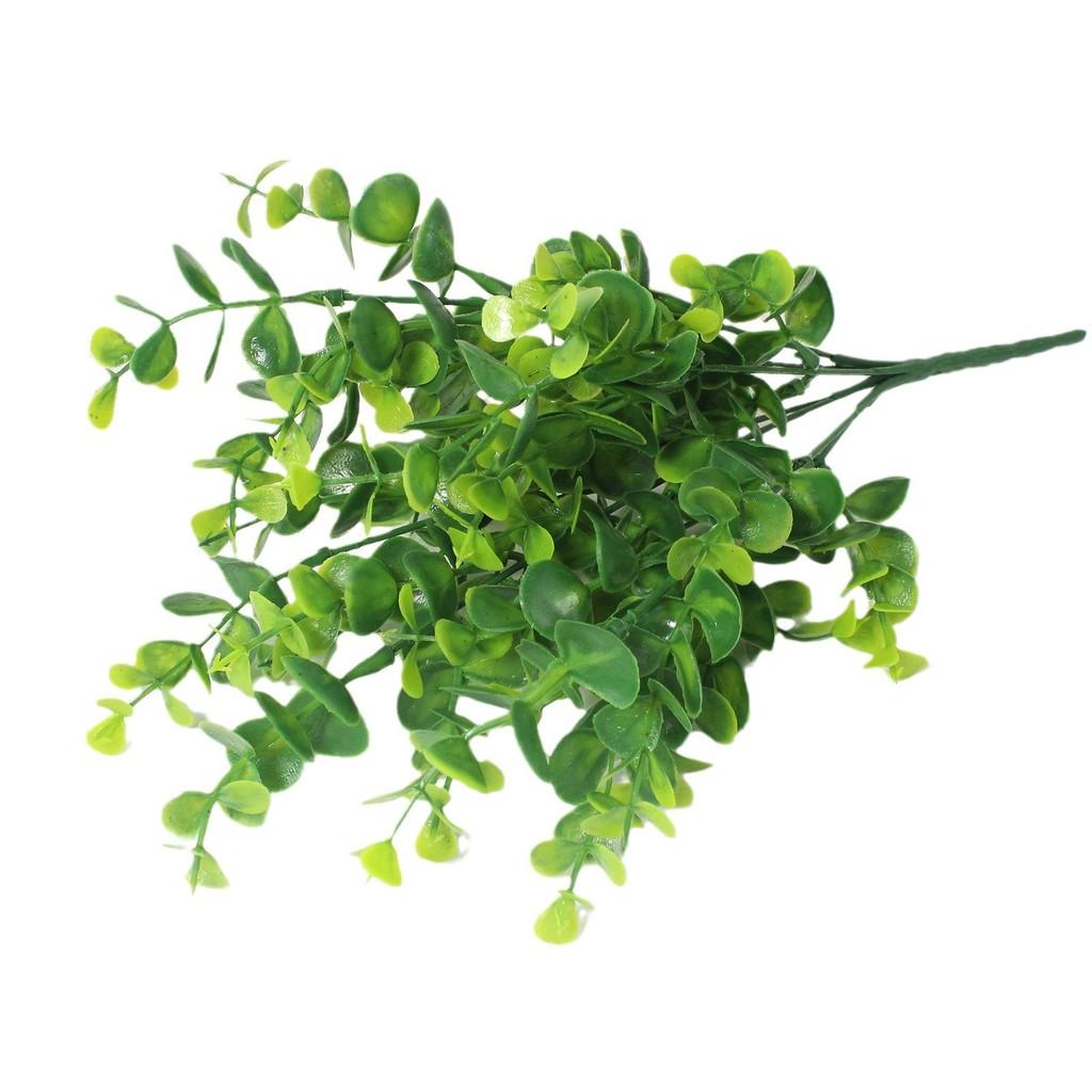 Plant Green Eucalyptus Artificial Waterresistant Foliage For Interior Home