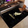México Football Polyester Carpet, Soft Indoor Mat for Office Chair, Living Room, Computer Desk - Decorative Home Office Rug Design
