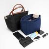 Handtaschen-Organizer-Einsatz Leichte Filz-Geldbörse mit innerem Reißverschluss-Design Langlebig Schützt Und Organisiert Geldbörse Tägliche Nutzung